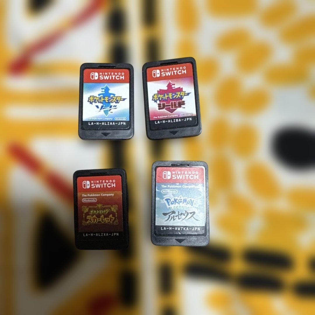 ポケットモンスター スカーレット ソード シールド アルセウス　カセットのみ