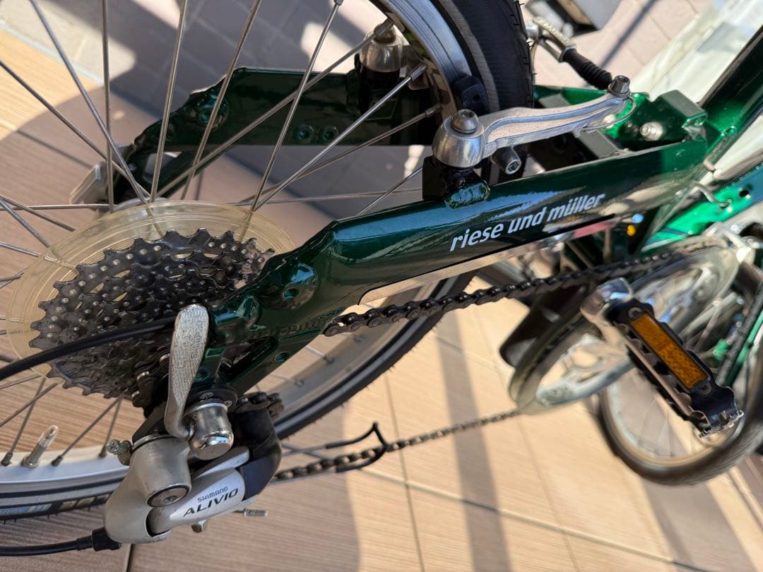 BD-1 折りたたみ自転車 グリーン