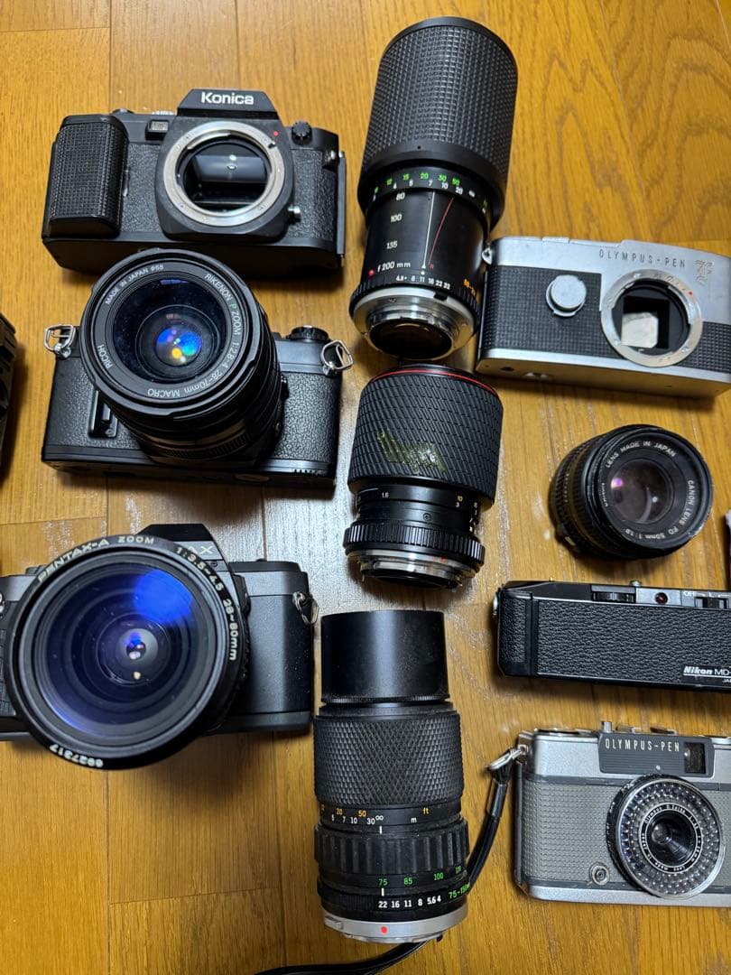 d*3様 カメラ レンズ まとめて 12台　ジャンク品　②