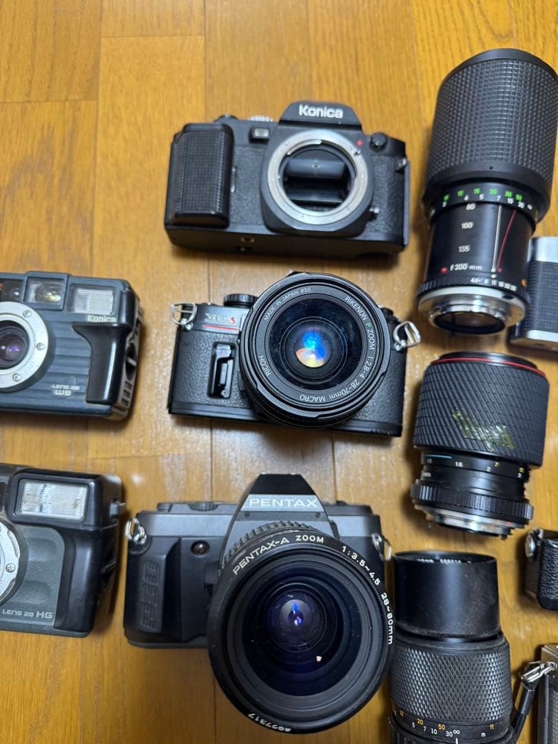 d*3様 カメラ レンズ まとめて 12台　ジャンク品　②
