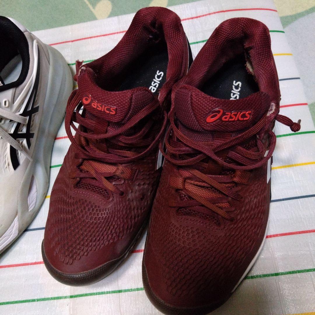 asics テニスシューズ ゲルレゾリューション ３足セット