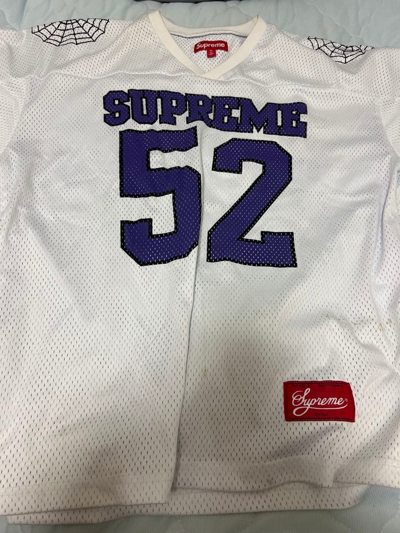 supreme ゲームシャツ　フットボール　tig着用