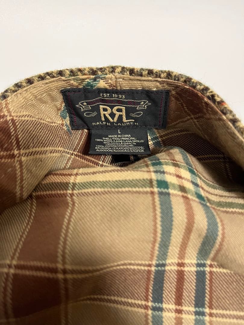 値下げ！！RRL woolキャスケット