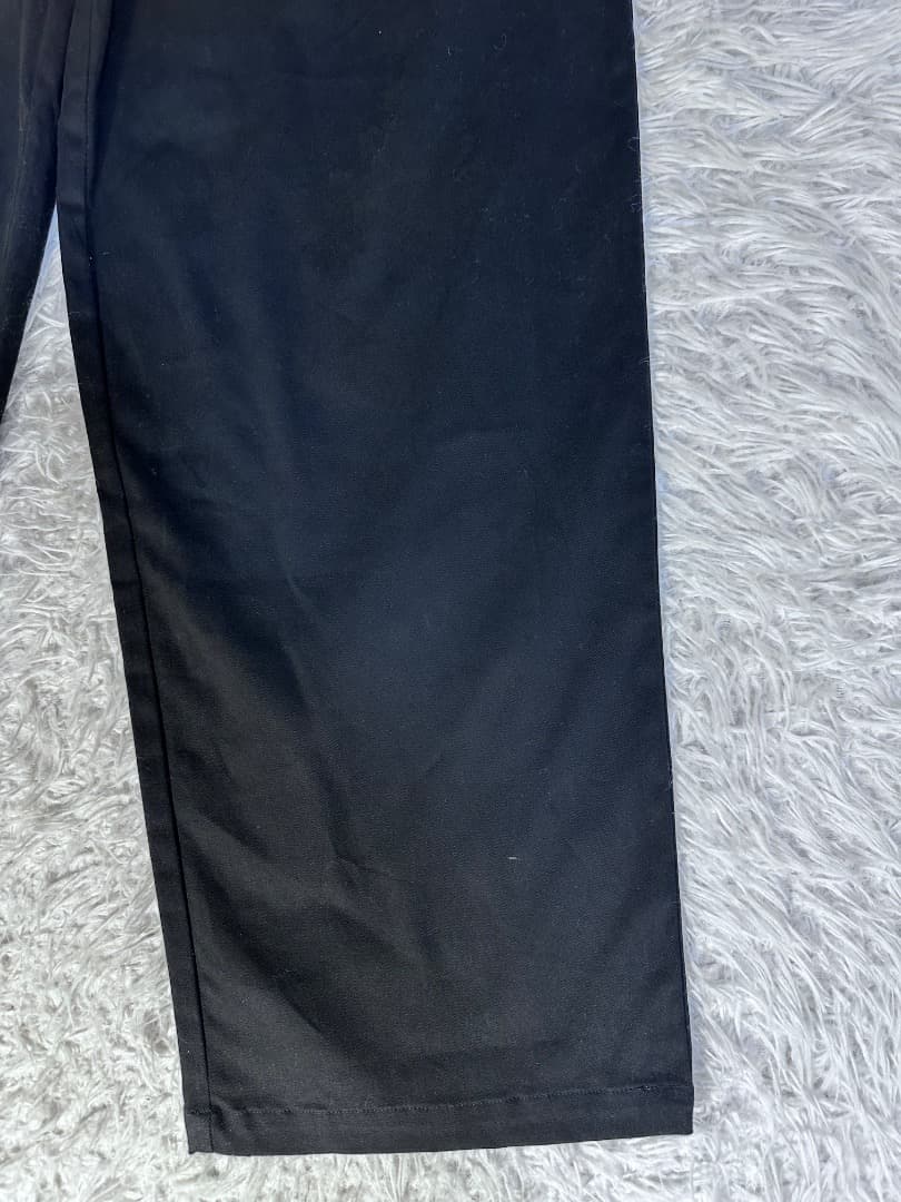 極美品 Grimcrap ワイドトラウザーストレッチチノパンツ