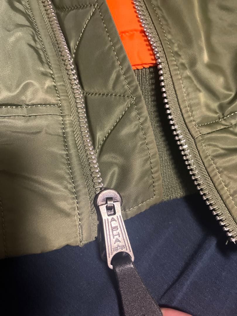 美品　アルファインダストリー　MA-1