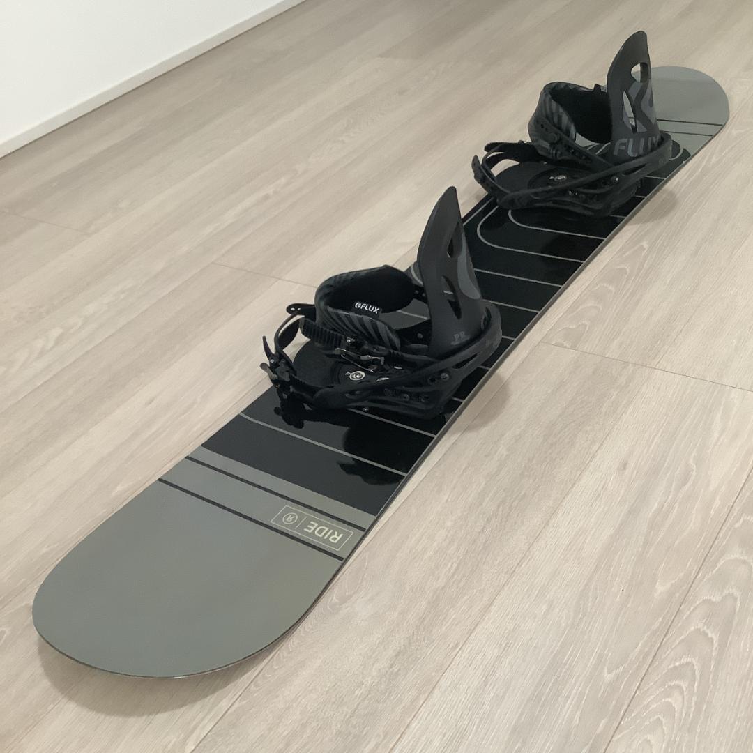 017RIDE152 FLUX メンズスノーボードセット グラトリや初心者向き