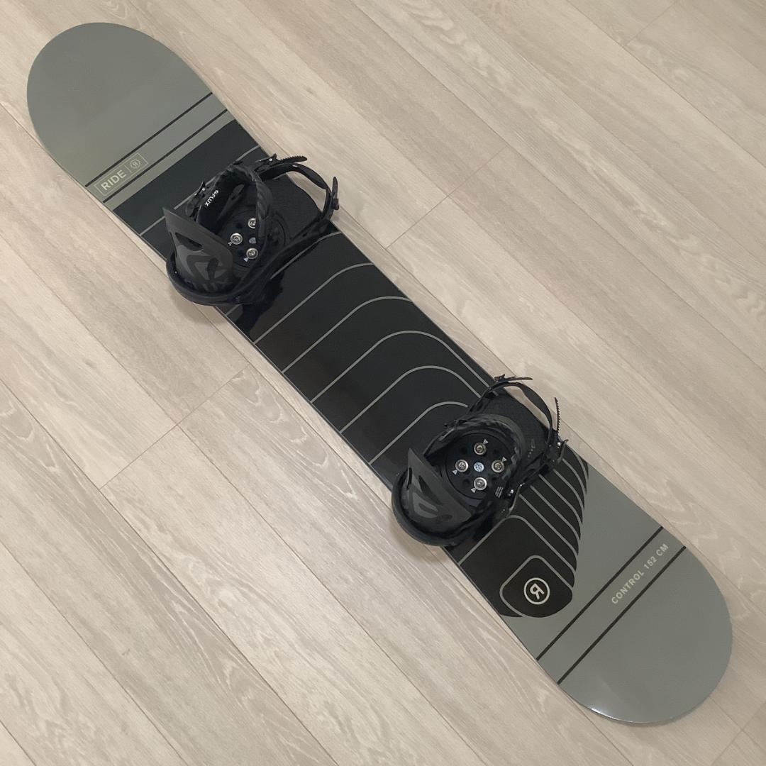 017RIDE152 FLUX メンズスノーボードセット グラトリや初心者向き