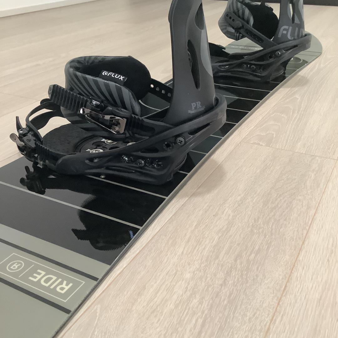017RIDE152 FLUX メンズスノーボードセット グラトリや初心者向き