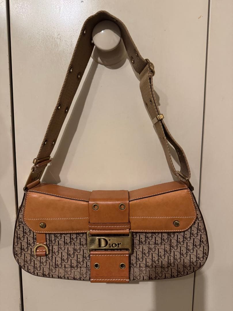 Dior ショルダーバッグ ベージュ/ブラウン