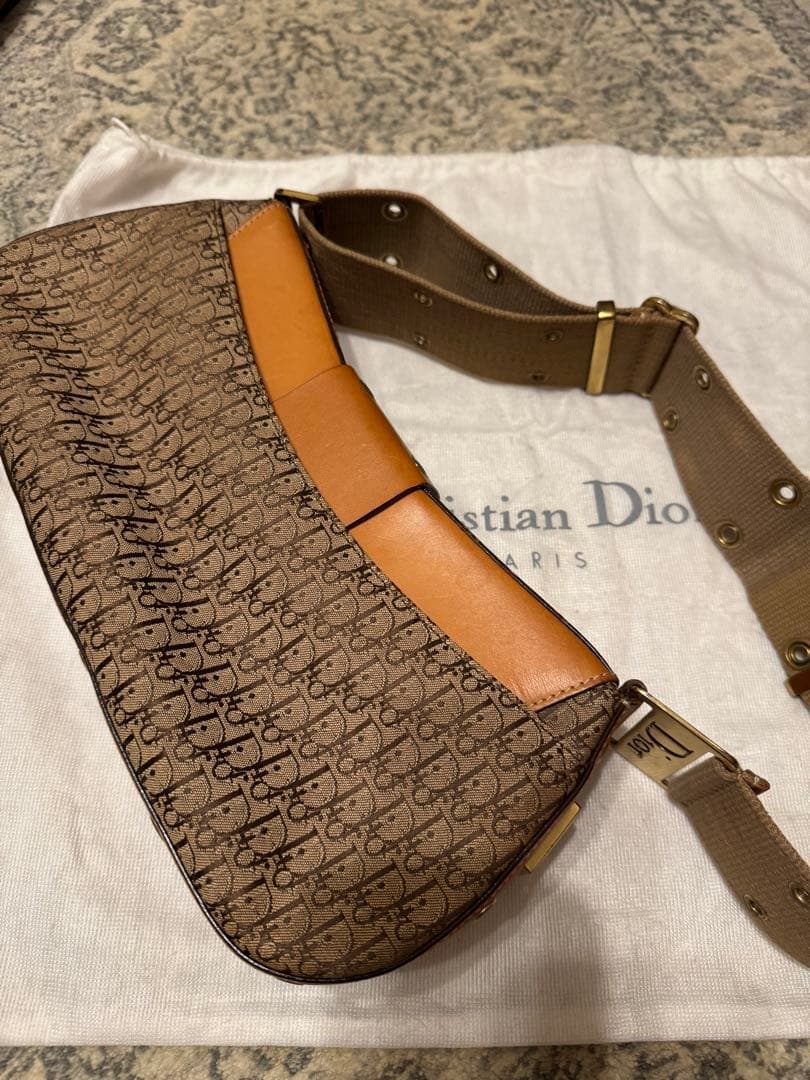 Dior ショルダーバッグ ベージュ/ブラウン