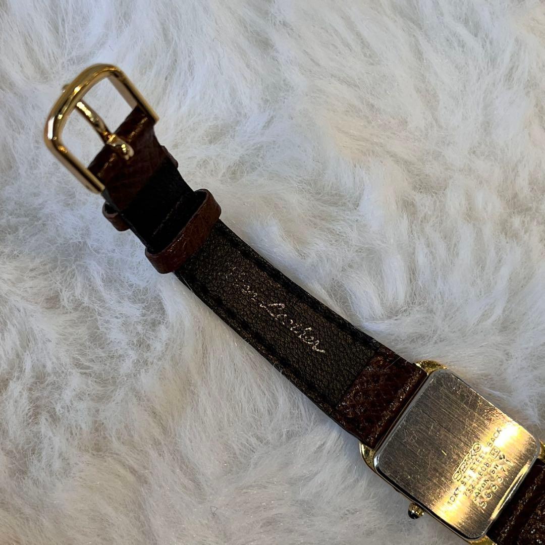 SEIKO Exceline ゴールド 腕時計　10KT 7321-6080