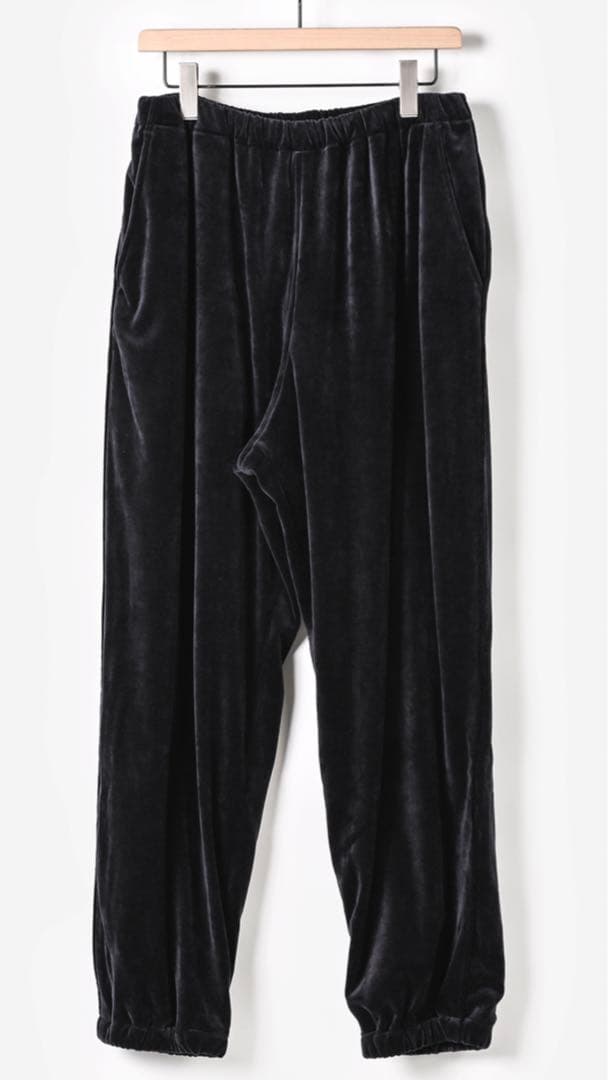 COMOLI 22AW ベロアジャージ トラックパンツ　新品未使用