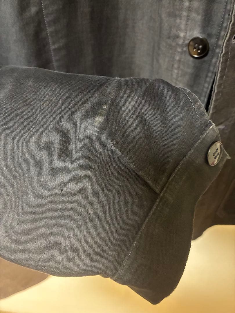 50's 60's ブラックモールスキンジャケット