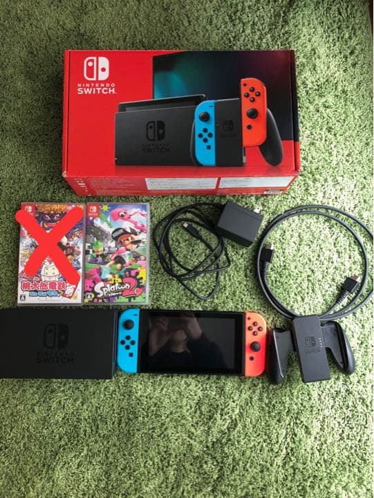 値下げしました♫ニンテンドーSwitch本体＋スプラトゥーン2