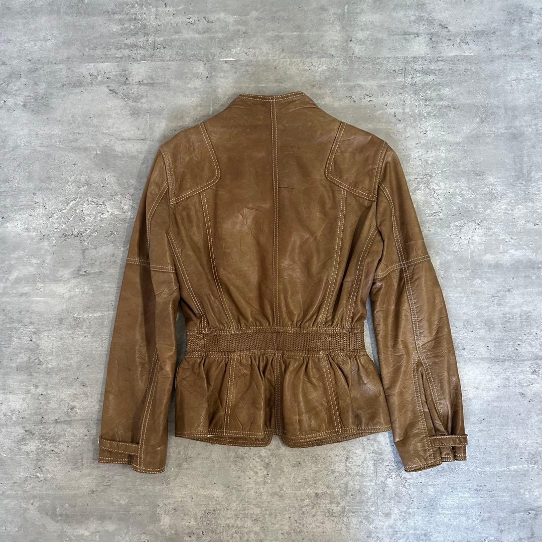 EMPORIO ARMANI archive レザージャケット イタリア製