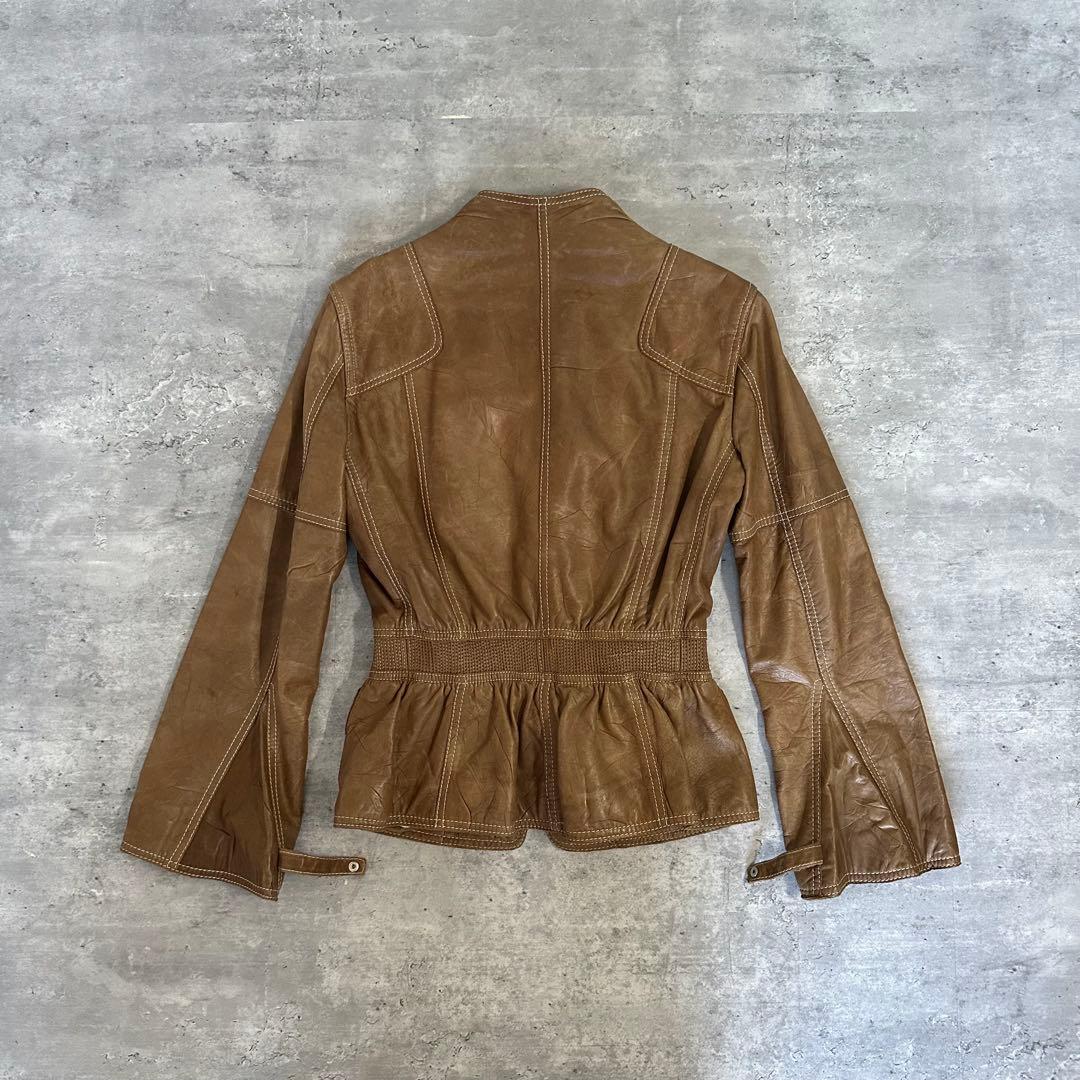 EMPORIO ARMANI archive レザージャケット イタリア製