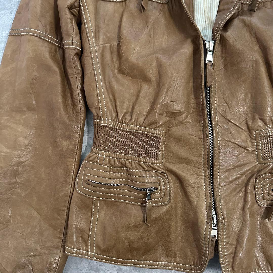 EMPORIO ARMANI archive レザージャケット イタリア製