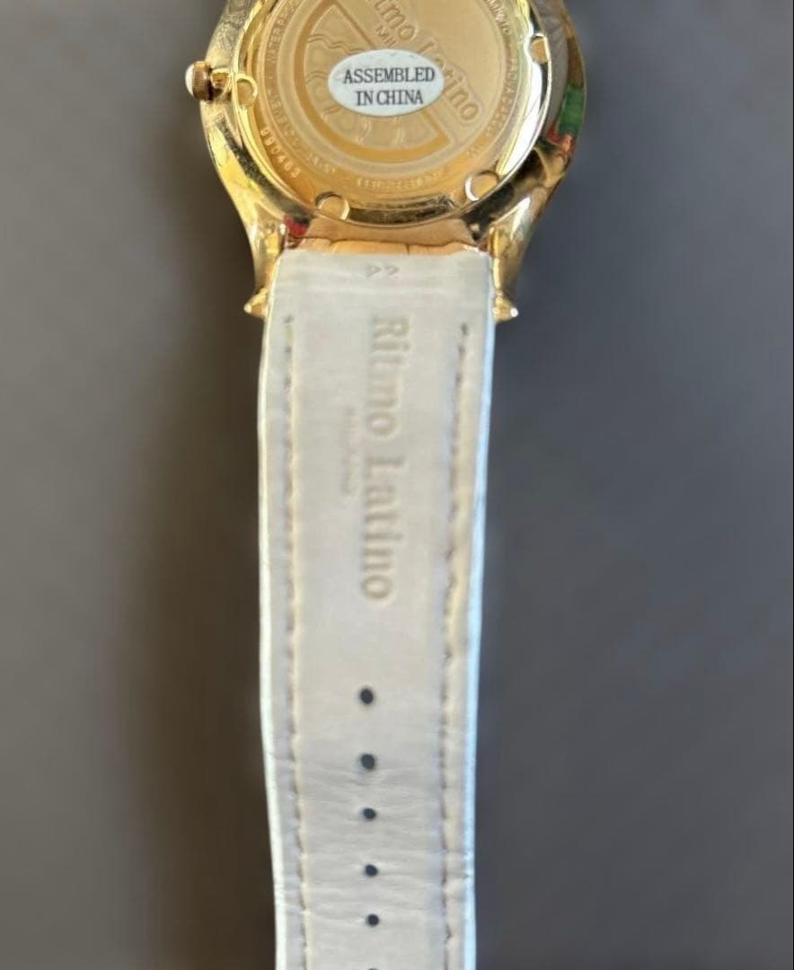 Ritmo Latino ゴールド文字盤 腕時計