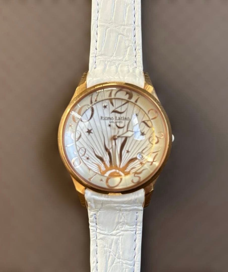 Ritmo Latino ゴールド文字盤 腕時計