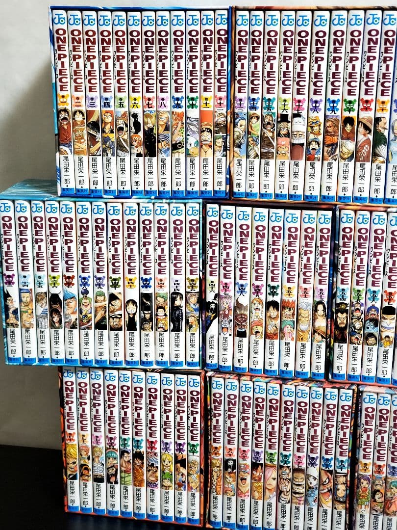 ONE PIECE　ワンピース　初版　収納BOX　漫画　全巻　セット　極美品