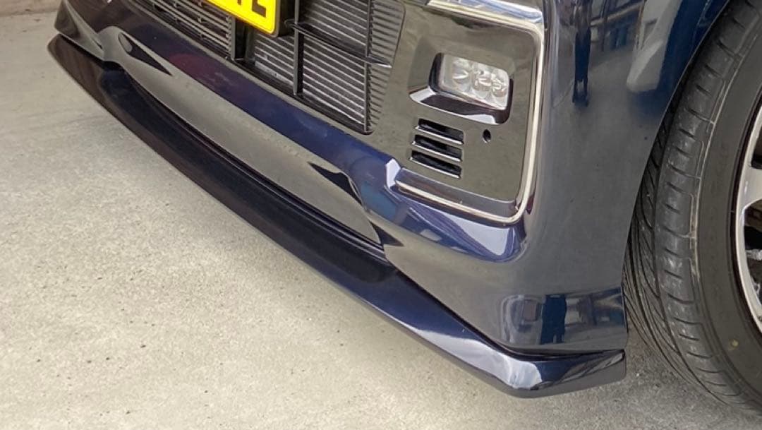 N-BOXカスタム 無限 (MUGEN) フロントロアスポイラー JF3・4