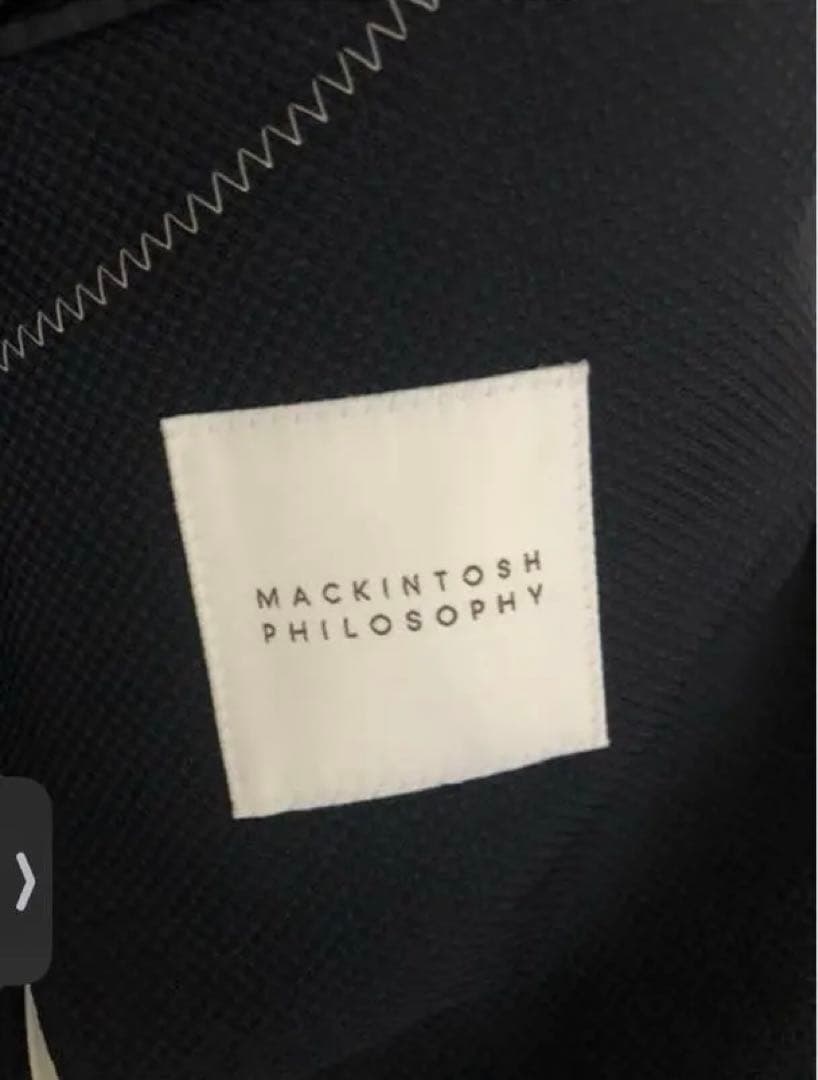 MACKINTOSH PHILOSOPHY トロッターセットアップ　ネイビー