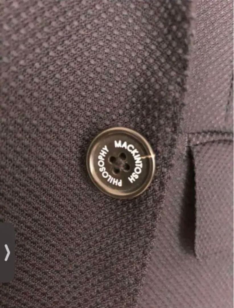 MACKINTOSH PHILOSOPHY トロッターセットアップ　ネイビー