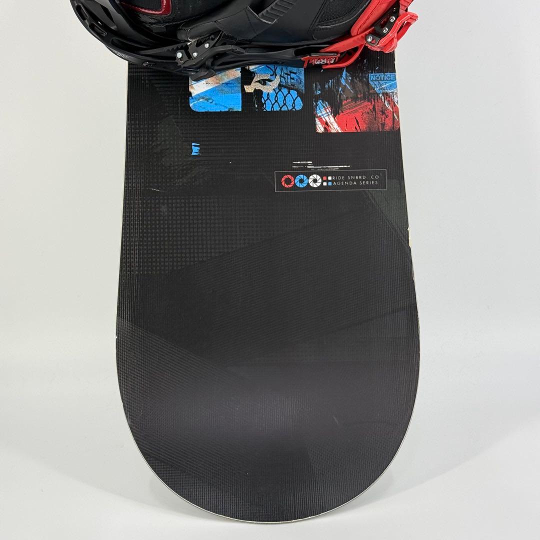 RIDE 156cm メンズ スノーボード SALOMON バイン3点セット