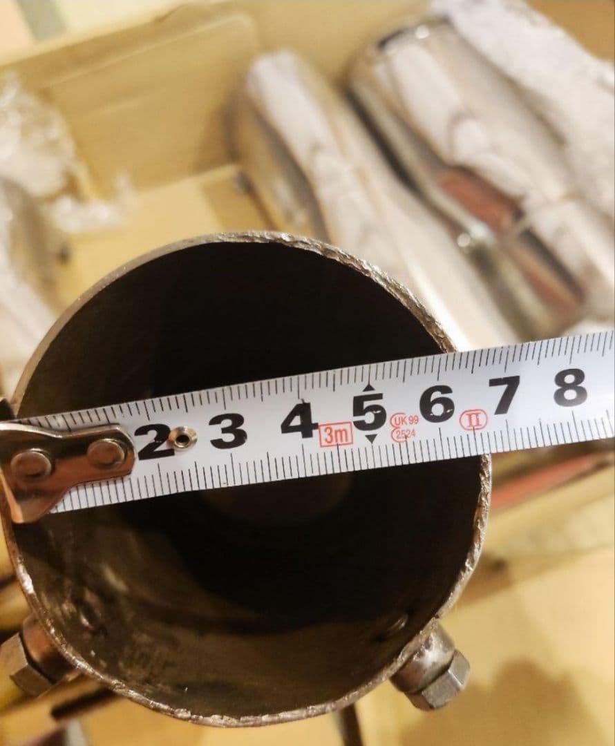 KAIRA ステンレス マフラーエンド 60mm