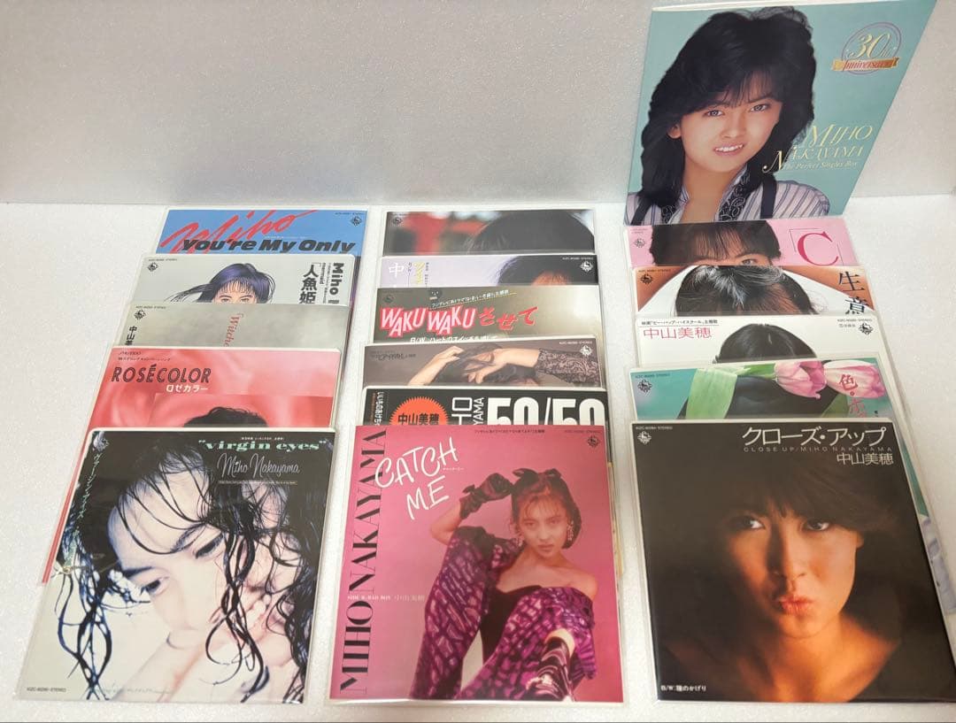 中山美穂　30th THE PERFECT SINGLES BOX 限定版