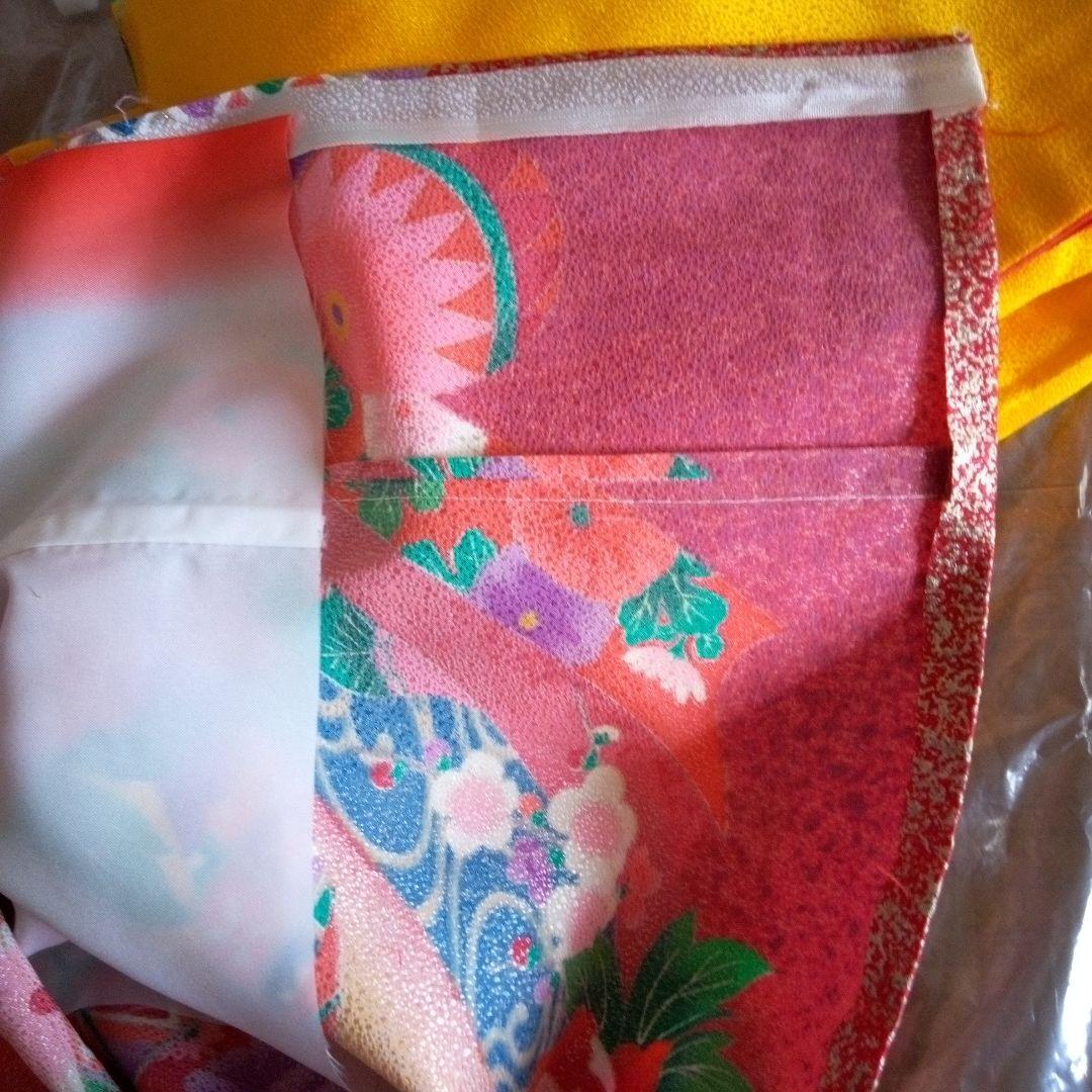 今月末まで大処分‼️【七五三7歳～ハーフ成人式】振袖セット『綺麗な黄色』