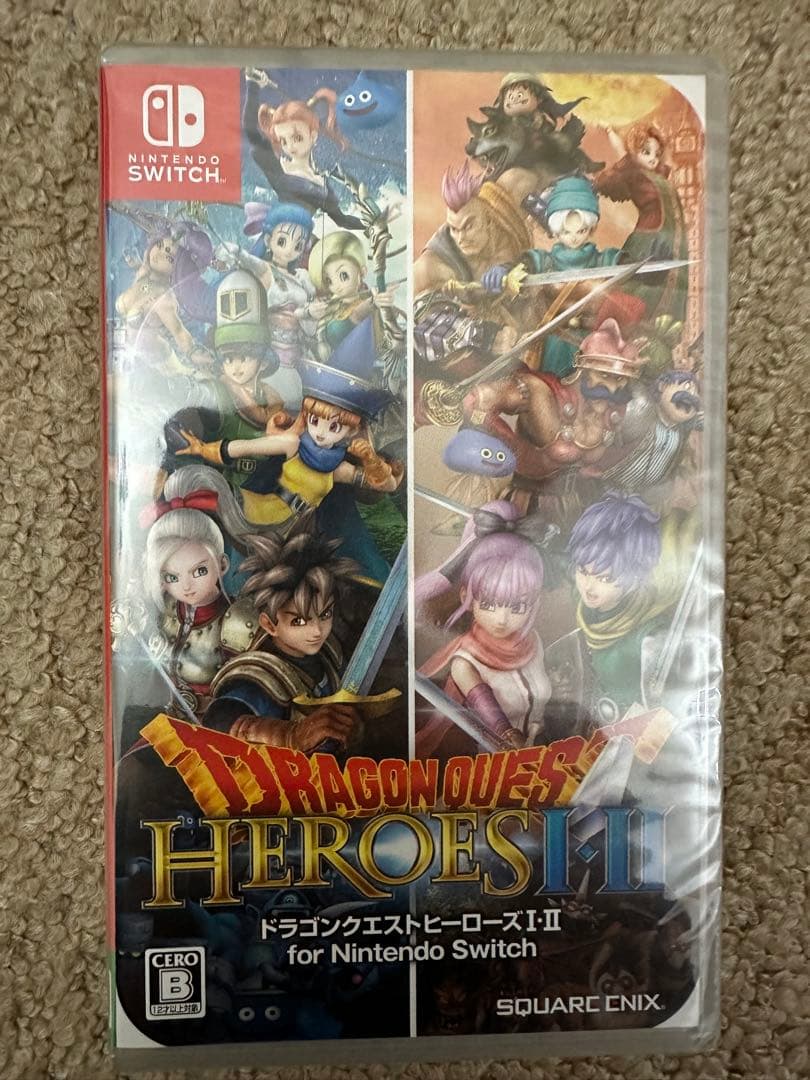 【新品未開封】ドラゴンクエストヒーローズI・II switch