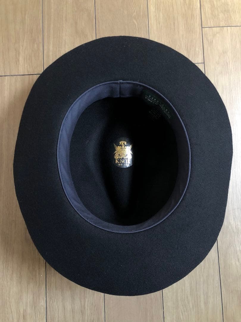 CA4LA×KNOX フェルトハット ブラック 60cm 日本製 ハット