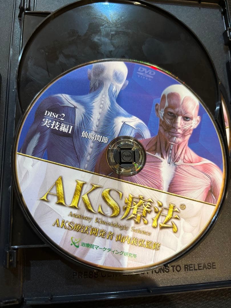 AKS療法 DVD6枚　シンデレラ‧リッチセラピスト養成講座の山内義弘先生監修