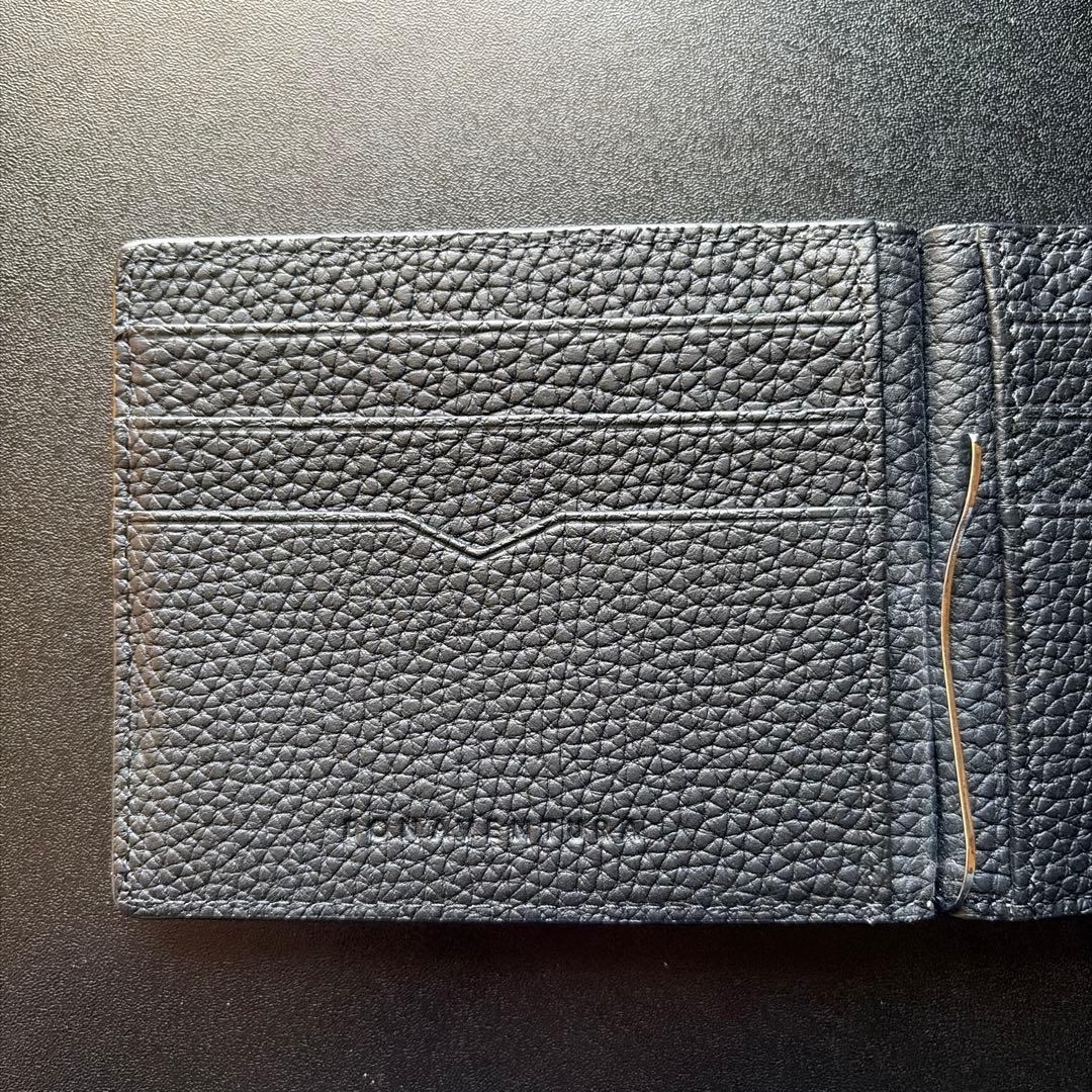 正規品 BONAVENTURA ボナベンチュラ マネークリップ 美品 ブラック