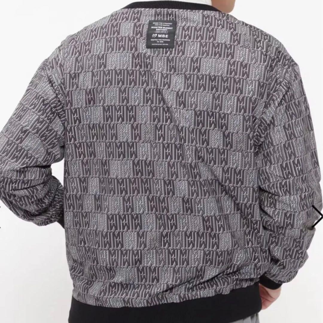 【美品】マスターバニー ブルゾン アウター スニードジャック ロゴ総柄 サイズ4