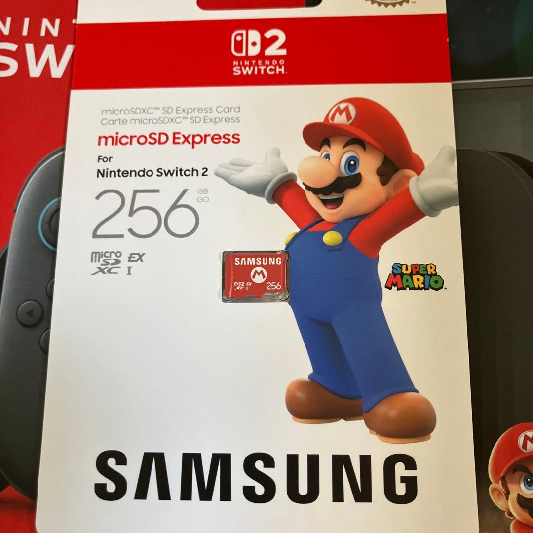 Switch2 本体　スイッチ2 マリオカート　Nintendo マイクロSD