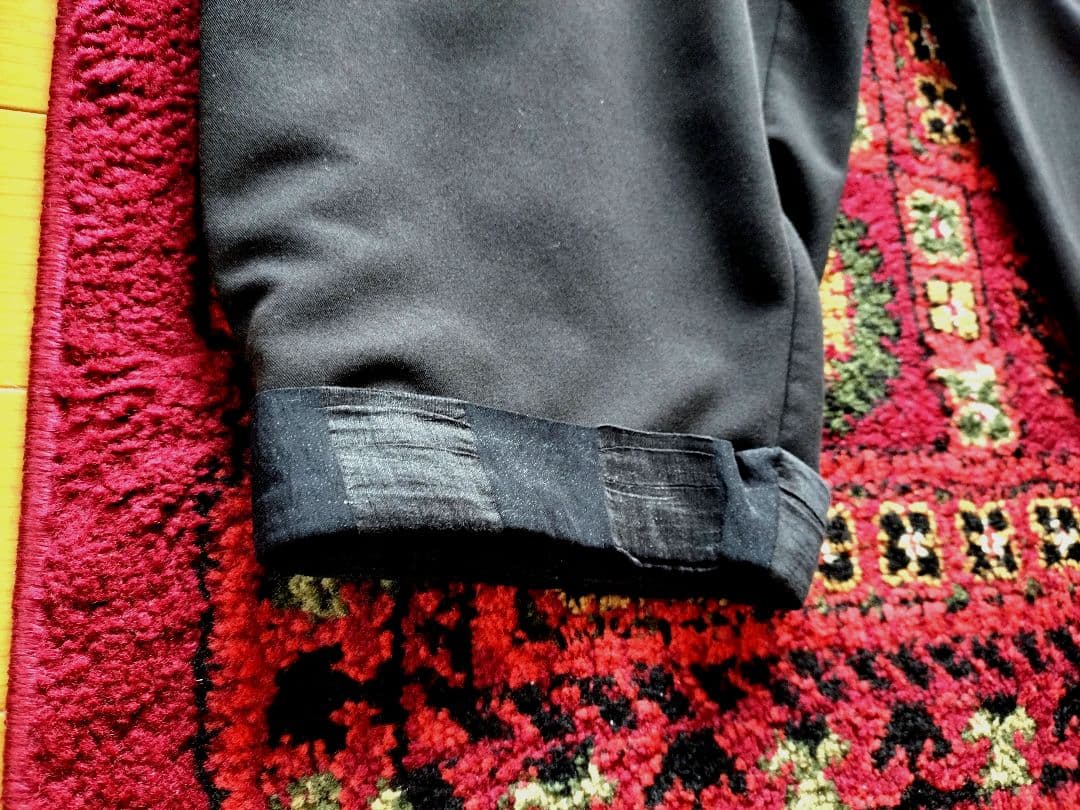 MOYURU／切り返しデザイン／サルエル風パンツ／モユル