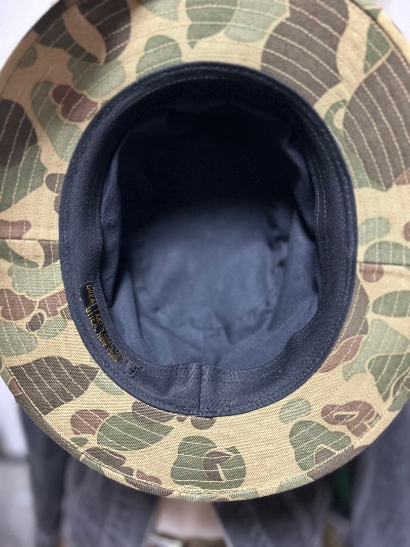 新品未使用　FREEWHEELERS ダックハンター　スモーキーベア　ハット