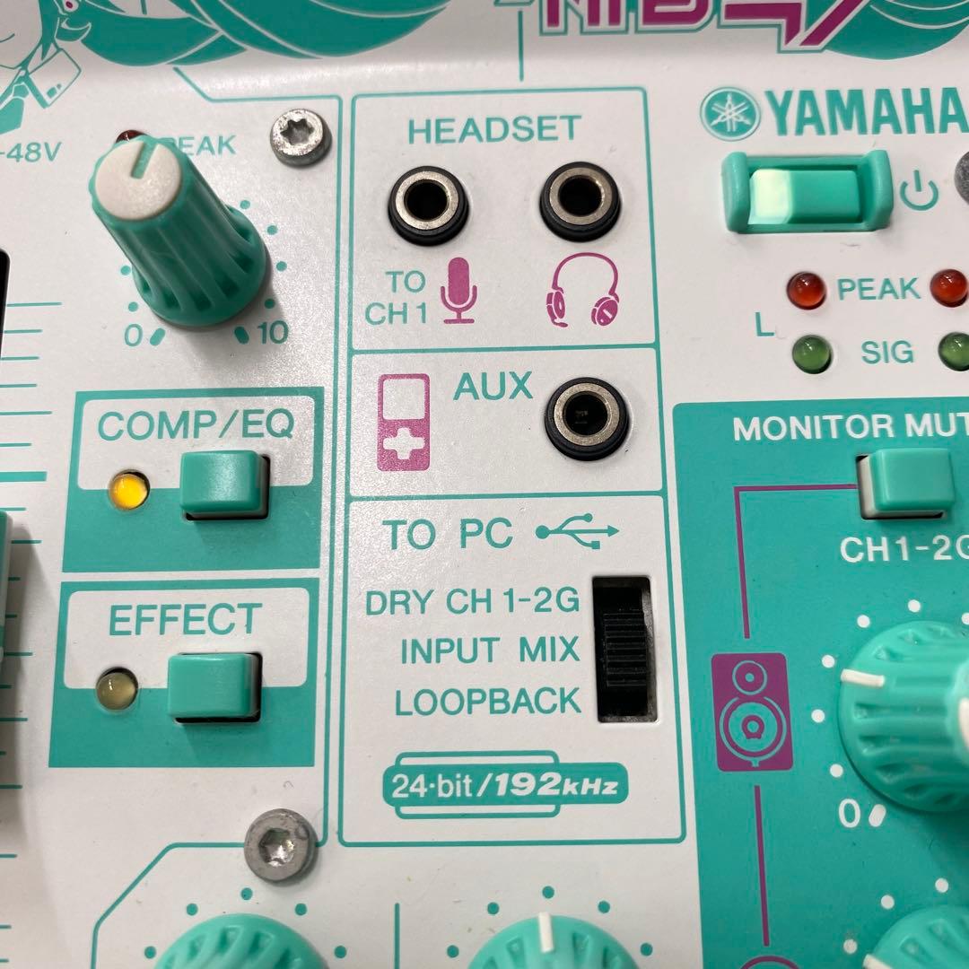【動作確認済み】YAMAHA AG03-MIKU オーディオ インターフェイス