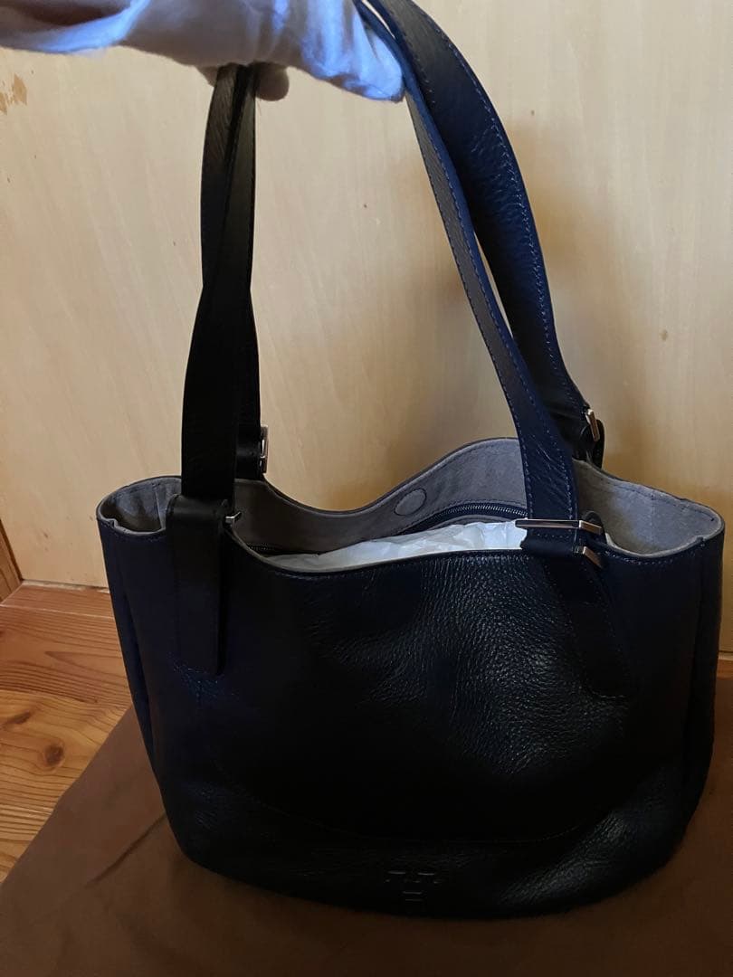 ヒロフ　HIROFU 【ソーロ】　レザートートバッグ　M 2WAY