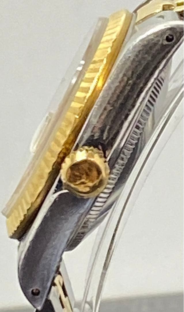 【あーち】ロレックス デイトジャスト ボーイズ時計 10Pダイヤ