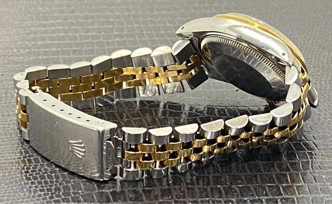 【あーち】ロレックス デイトジャスト ボーイズ時計 10Pダイヤ