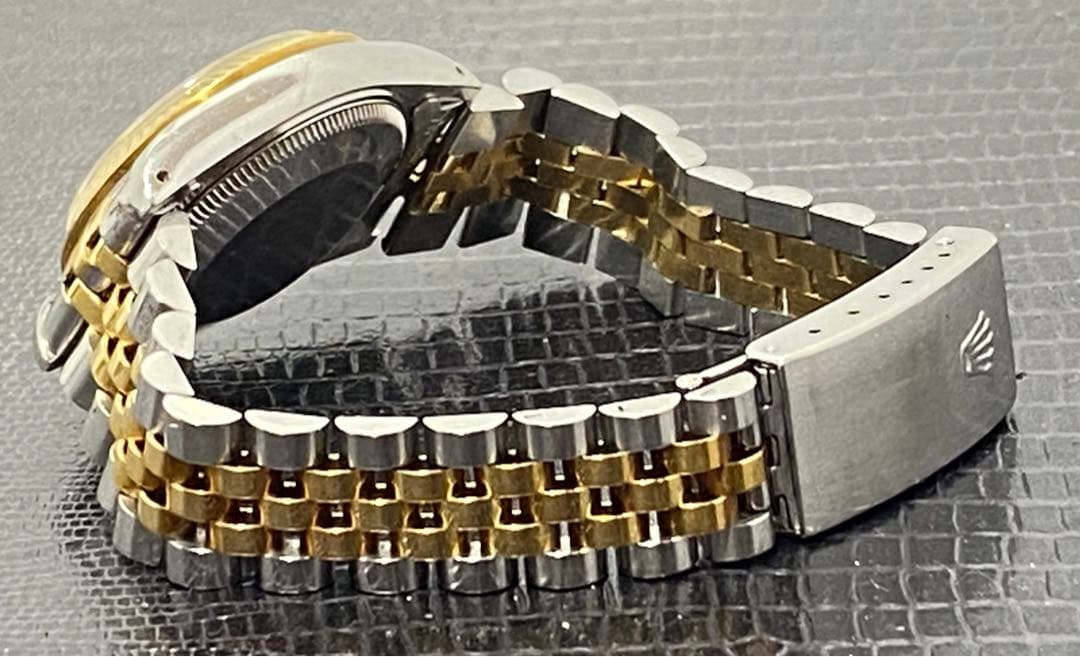 【あーち】ロレックス デイトジャスト ボーイズ時計 10Pダイヤ