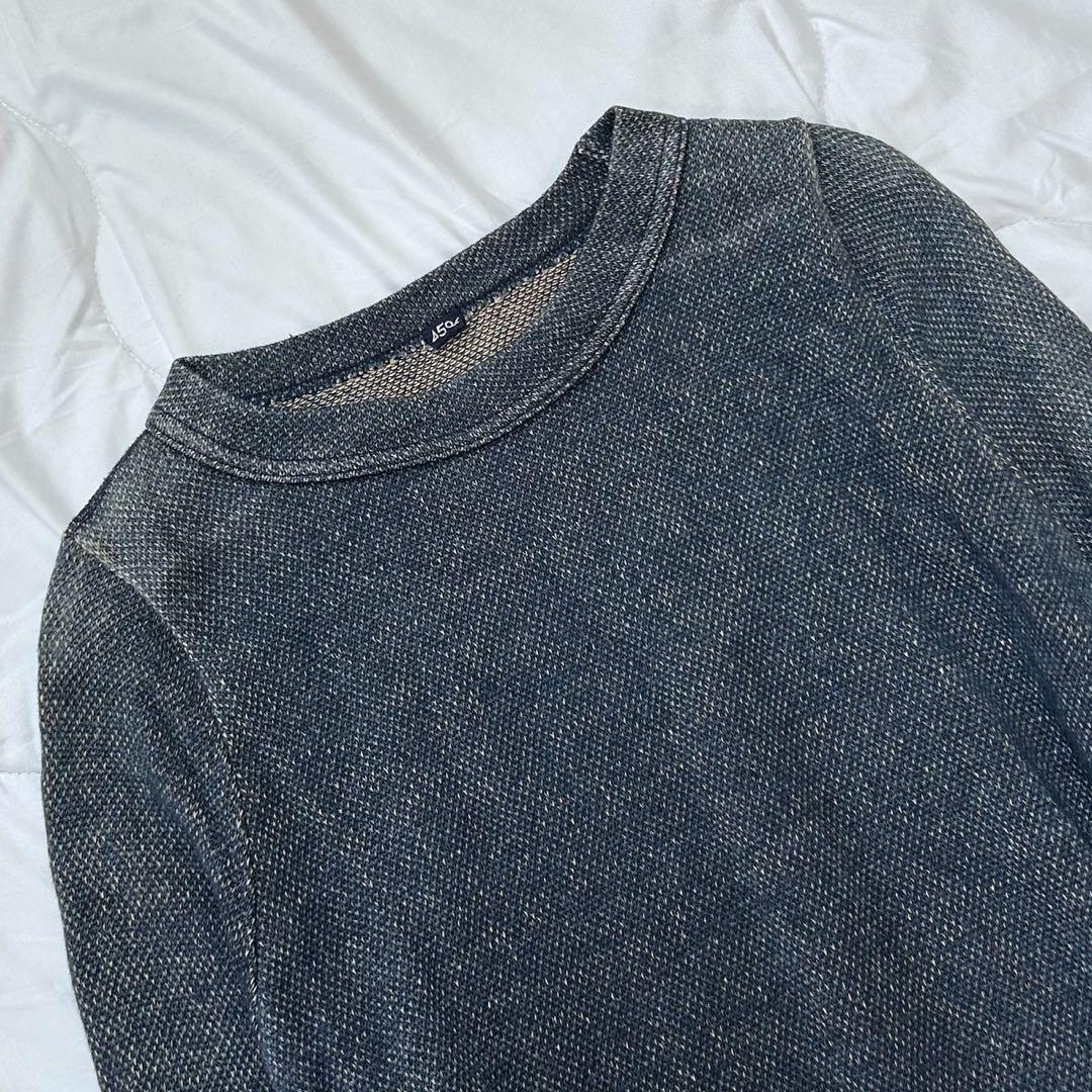 45R フォーティーファイブアール リネンニット裏毛のチュニック ワンピース