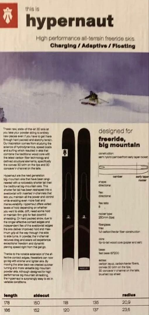 MAJESTY マジェスティスキーhypernaut 178マーカーグリフォン