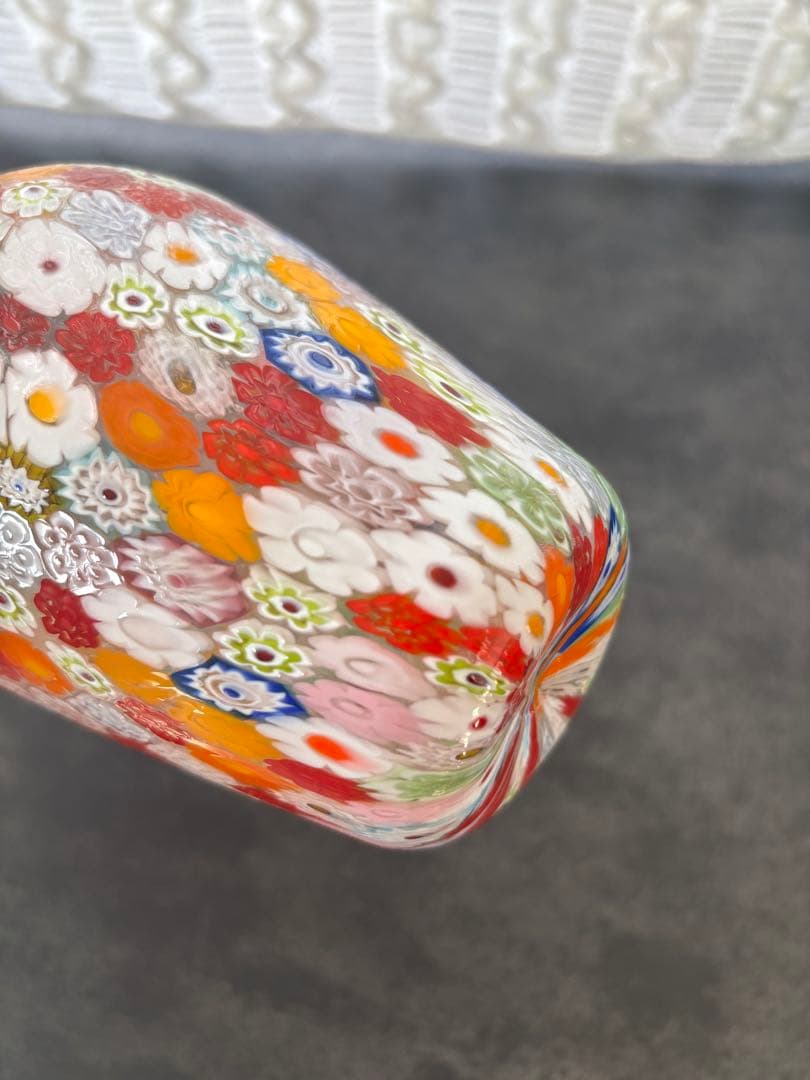 ムラーノグラス(ベネチアングラス)花瓶