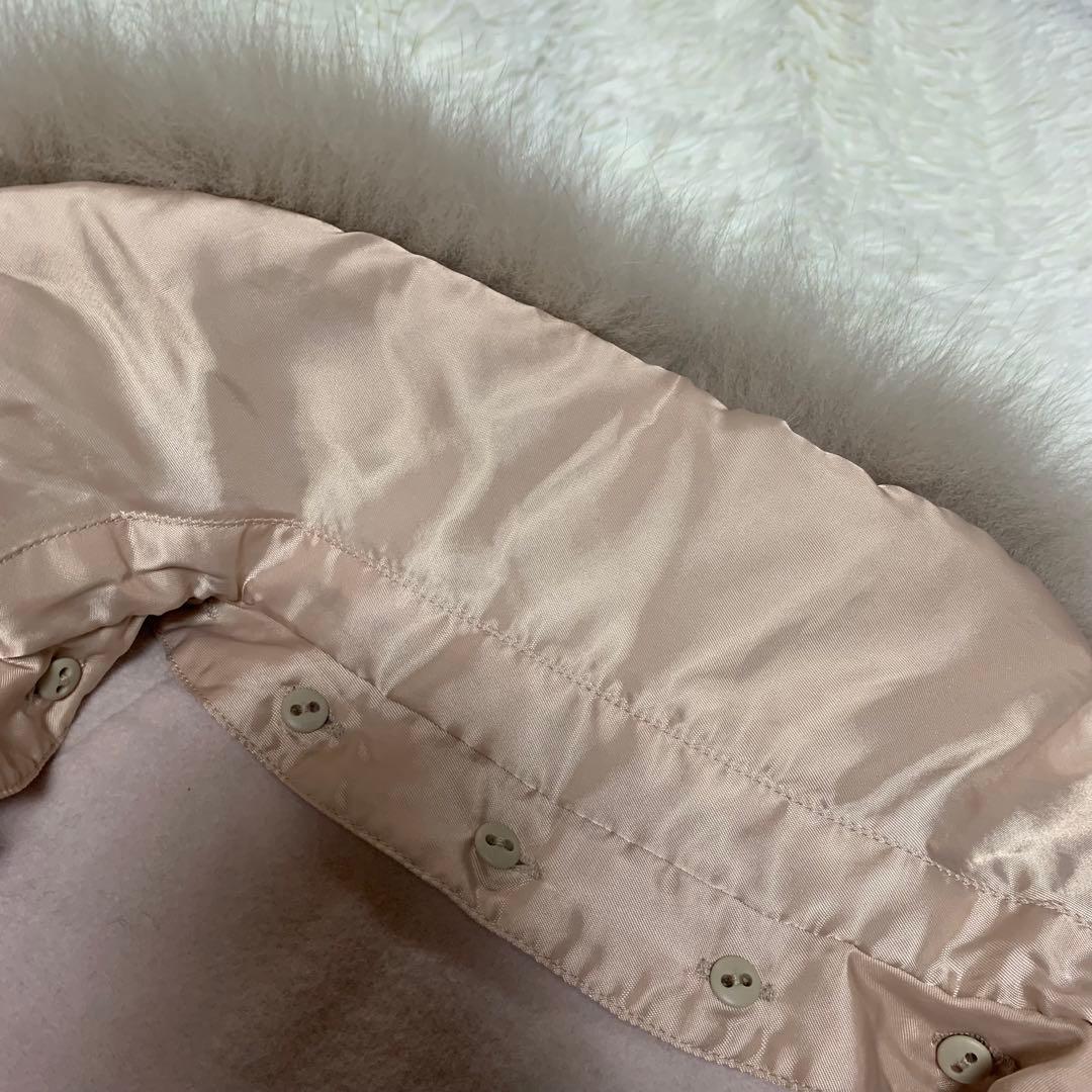 グレースコンチネンタル　フォックスリバーポンチョ　ケープコート　ファー　ウール