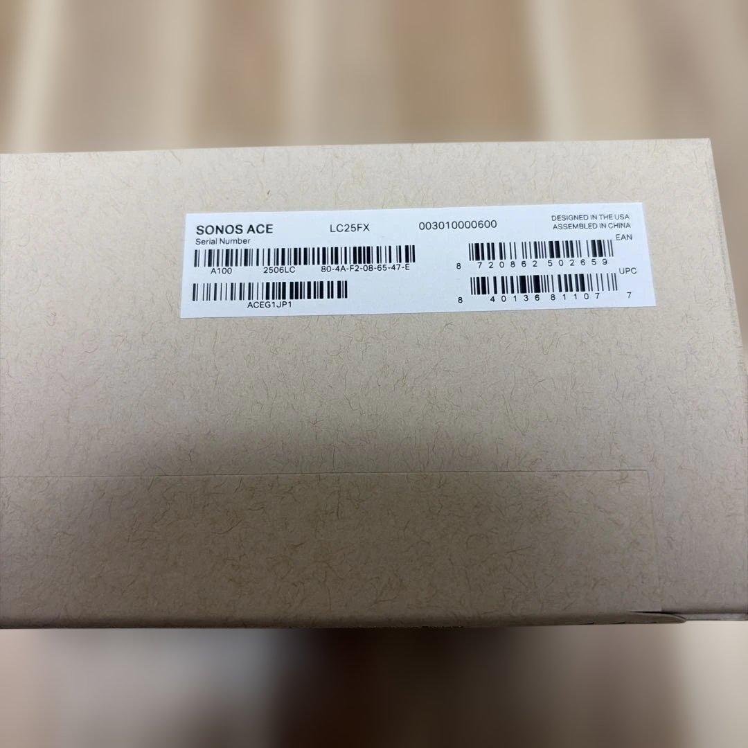 カ*ー様 【新品未開封】Sonos Ace ワイヤレスヘッドホン ホワイト