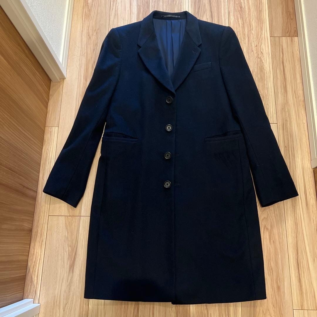 【定価10万】ポールスミス　チェスターコート　ネイビー